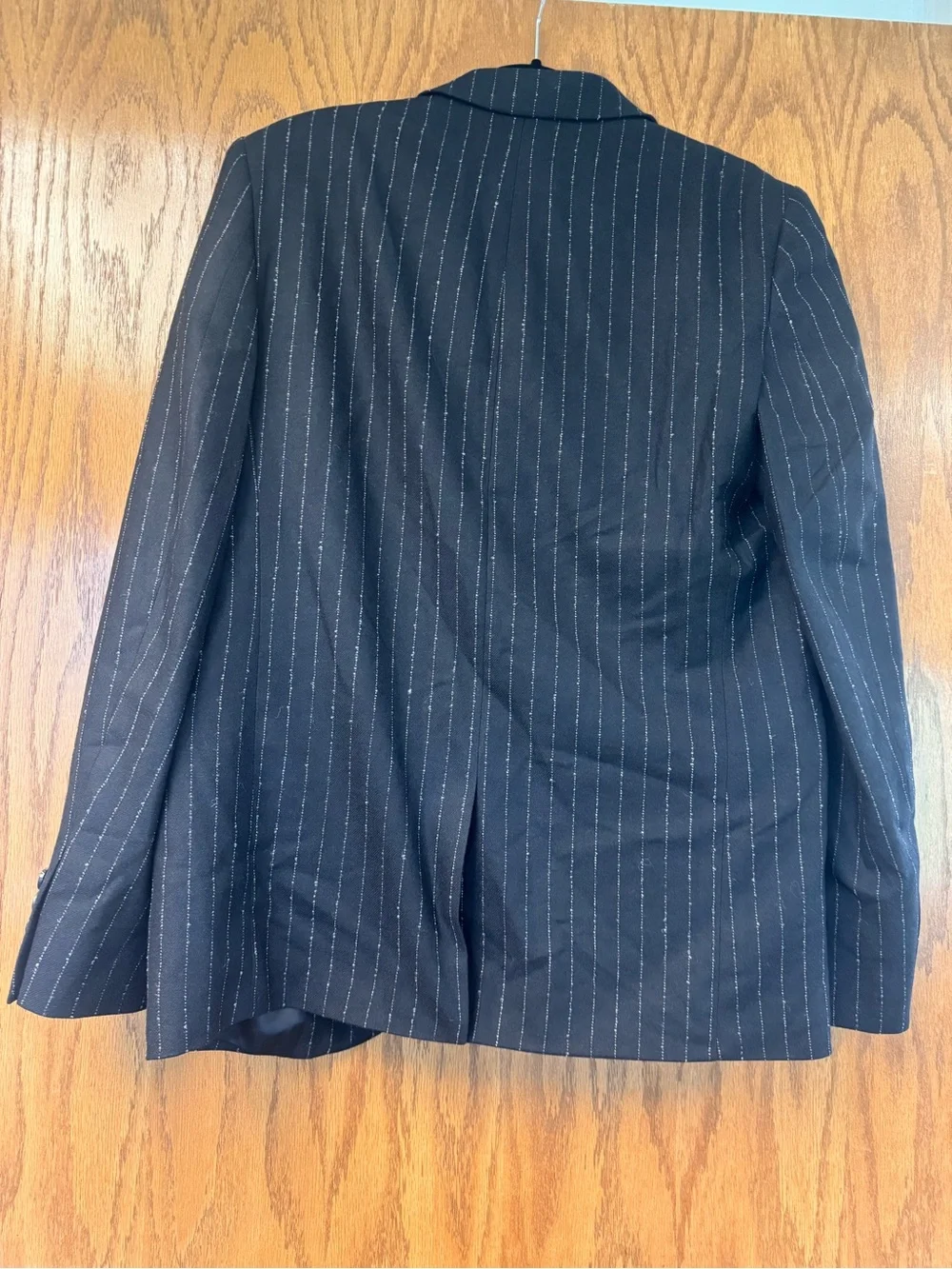 The Kooples Men’s Black Pinstripe Blazer